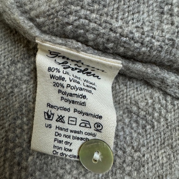 Gudrun Sjoden Wool Cardigan Sweater - Picture 3 of 3